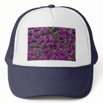 Bougainvillea wall flower mesh hats