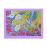 bouganvillea, calla, lily, marigold, lavendar,