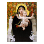 Bougeureau, La Vierge au Lys Poster