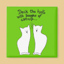 Boughs of Catnip Magnet (customizable) by purrprints Boughs of Catnip Magnet (customizable)