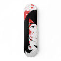 Bought by Blood - Face Skateboard by evader Bought by Blood - Face Skateboard