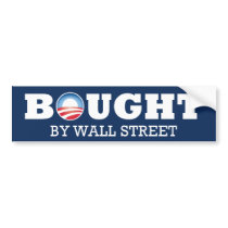 Bought by Wall Street Bumper Stickers