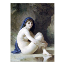 Bouguereau - Baigneuse Accroupie posters