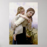 Bouguereau - Fardeau Agreable Poster