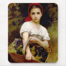 Bouguereau Harvester Mouse Pad