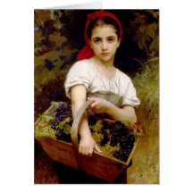 Bouguereau Harvester Note Card