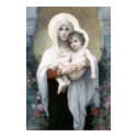 Bouguereau - La Madone aux Roses posters