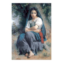 Bouguereau - La Petite Tricoteuse posters