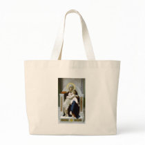 Bouguereau - La Vierge, L'Enfant Jésus et Saint Je Canvas Bag