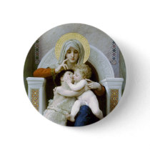 Bouguereau - La Vierge, L'Enfant Jésus et Saint Je Pin