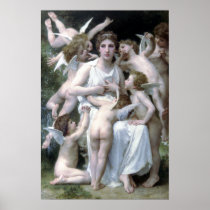 Bouguereau - L'Assaut Posters