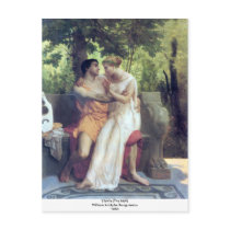 Bouguereau - L'Idylle postcards