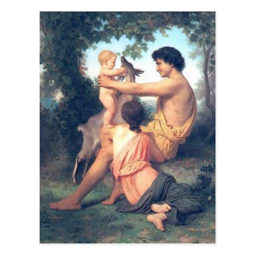 Bouguereau - L'Idylle Postcards