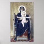 Bouguereau - Madone Assise posters
