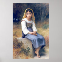Bouguereau - Meditation Print