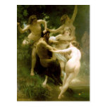 Bouguereau - Nymphes et Satyre postcards
