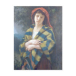 Bouguereau - Pendant l'Orage Post Card