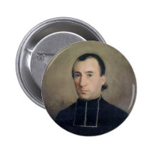 Bouguereau- Portrait de Eugène Bouguereau Pinback Button