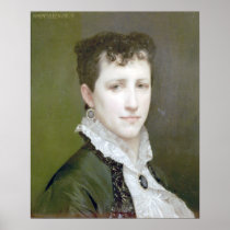 Bouguereau - Portrait de Mlle Elizabeth Gardner Posters