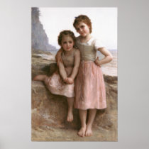 Bouguereau - Sur la Greve Posters