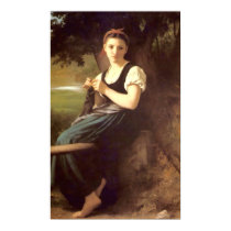 Bouguereau - Tricoteuse posters