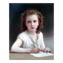 Bouguereau - Une Vocation posters by wesleyowns Bouguereau - Une Vocation posters