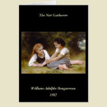 Bouguereau's 1882 The Nut Gatherers  Les noisettes cards
