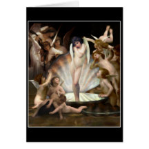 Bouguereau's Angels Surround Cupid Cards
