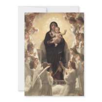 Bouguereau's Regina Angelorum invitations