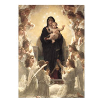 Bouguereau's Regina Angelorum posters by MasterpieceCafe Bouguereau's Regina Angelorum posters