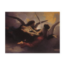 Bouguereau's Soul Brought to Heaven postcards by MasterpieceCafe Bouguereau's Soul Brought to Heaven postcards