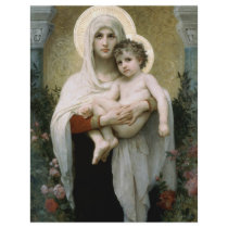 Bouguereau's The Madonna of the Roses (1903) Personalized Flyer