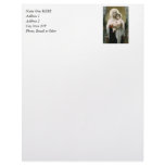Bouguereau's The Madonna of the Roses (1903) Customized Letterhead