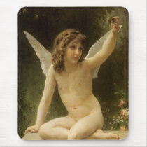 Bouguereau's The Prisoner mousepads