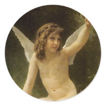Bouguereau's The Prisoner stickers