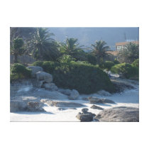 Boulder Bay Beach Cape Town Canvas Print