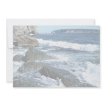 Boulder below Perce Rock, Gaspe, Quebec, Canada Personalized Announcement