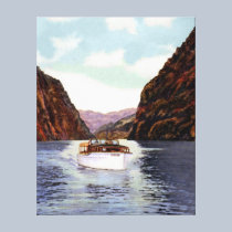 Boulder City Nevada Boating on Lake Mead canvas prints