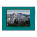 Boulder, Colorado Front Range Greeting Card