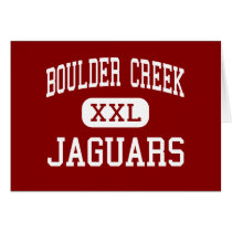 Boulder Creek - Jaguars - High - Anthem Arizona Greeting Card