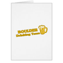 Boulder Drinking Team tee shirts Cards