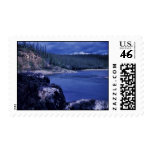 Boulder Point on Coleen River Postage Stamp