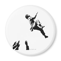 Bouldering Graphic Magnet