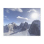 boulders (frozen river) postcard