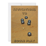 Boule Invitation