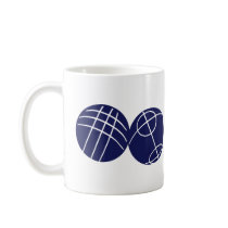Boule petanque mug