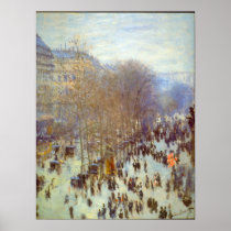 Boulevard Capucines by Claude Monet Posters