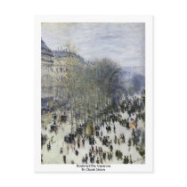 Boulevard Des Capucines By Claude Monet Postcards