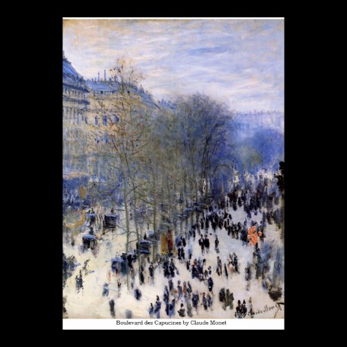 Boulevard des Capucines by Claude Monet Posters