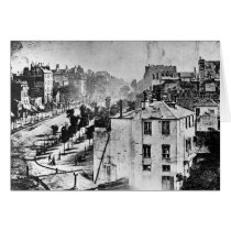 Boulevard du Temple Paris France 1838 Card